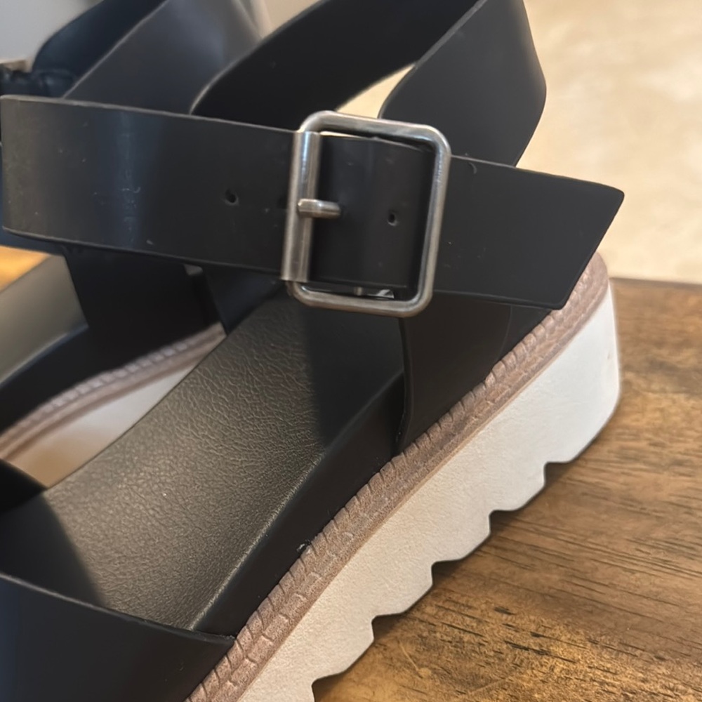 MIA Black Women's Sandals - Picture 9 of 11